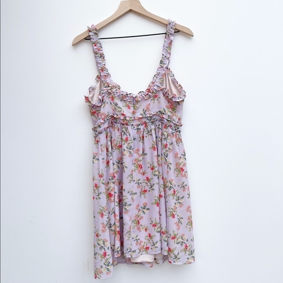 Lovers and Friends Raya Dress Lilac Floral Mini - Picture 5 of 5